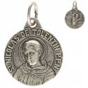 Medaille 18 mm - H Nikolaas van Tolentijn / H Rita 