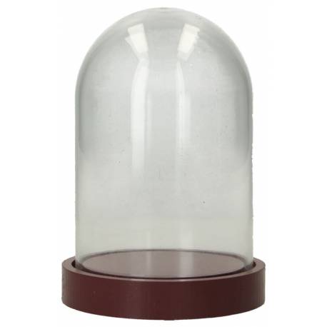 Globe / Verre Ht 14 Cm - Diam 12 Cm