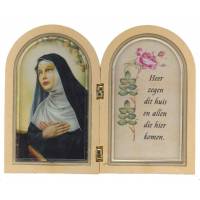 Diptyque 12XH9.4 cm - Ste Rita + Texte NL