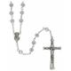 Chapelet Cristal - Blanc + Ecrin