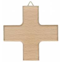 Kruisbeeld Eikenhout 6 X 6 Cm Zonder Kruis 