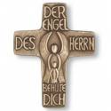 Kruisbeeld Brons 13 Cm Der Engel Des Herrn Behüte Dich 