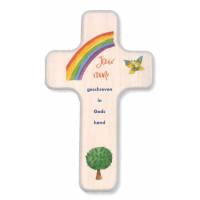 Croix Murale 18 Cm Arc-En-Ciel Jouw Naam ...