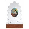 Kader - H Rita - 5 X H 9.5 cm - Alu / Hout 