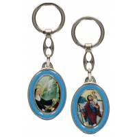 Porte-Clefs 45 Mm Ste Rita / St Christophe