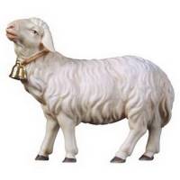 Schaap + Belletje : houtsnijwerk kerstgroep Ulrich 15 cm 