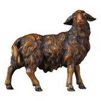 Mouton Noir : crèche de Noël en bois Ulrich 15 cm