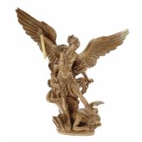 Statue 40 cm - St Michel - Ton Bois