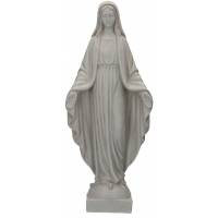 Miraculeuse - 60 cm - "Marbre" Blanc Antique