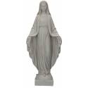 Miraculeuse - 60 cm - "Marbre" Blanc Antique
