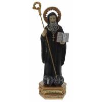 Statue 15 cm - St Benoît + Médaille
