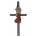 Croix Berceau - 15 cm - Fille