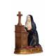 Statue 12 cm - Ste Rita à genoux
