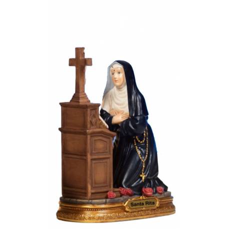 Statue 12 cm - Ste Rita à genoux