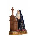 Statue 12 cm - Ste Rita à genoux