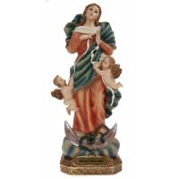 Statue 22 cm - Marie qui défait les Noeuds
