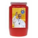 Kaars 3 Dagen / Rood / Paus Franciscus 