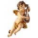 Houtsnijwerk Engel / Triangel 15 Cm Gekleurd 