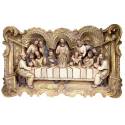 Plaque Murale - Dernière Cène - 54 X 34 cm - "Or"