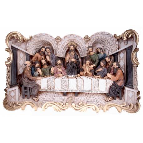 Plaque Murale - Dernière Cène - 54 X 34 cm
