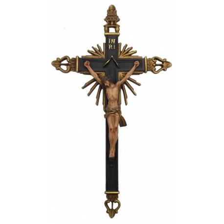 Kruisbeeld 61 X 35 Cm Gekleurd 