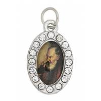 Medaille P Pio Strass 