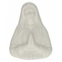 Plaque Murale 10 Cm Buste Vierge Priante 