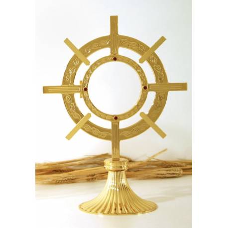 Monstrans Verguld H 25 Cm 