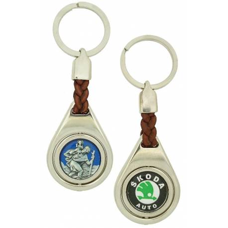 Porte-Clefs - SKODA / St Christophe