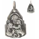 Medaille H Antonius / H Jozef -13 mm - Metaal Verzilverd 