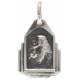 Médaille St Antoine / St Joseph - 13 mm - Métal Argenté