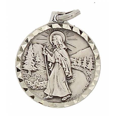 Medaille O.L.V. van de Weg - 23 mm - Metaal Verzilverd 