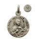 Medaille H Rita / H Nicolaas van Tolentijn - 16 mm - Metaal Verzilverd 