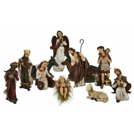 Creche 50 Cm 11 Personnages