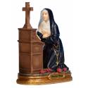 Statue 22 cm - Ste Rita à genoux