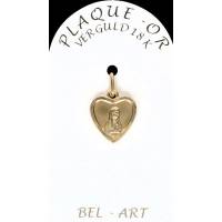 Medaille plaqué-goud - O.L.V. Biddend - 12 X 12 mm 