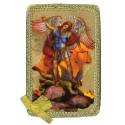 Kader Hout 10.5 x 6.5 cm H Michael Borduur Verguld 