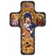 Icône 12 X 18 cm Croix - Vierge de Tendresse