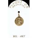 Medaille plaqué-goud - H Theresia - 14 mm 