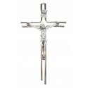 Croix Murale - 19 cm - Met Nickelé
