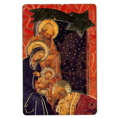 Cadre Magnetique Ou A Poser Nativite - 4 X 6 Cm