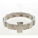 Bague-Dizainier - Argent Rhodié - Plats / Mes 1