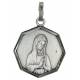 Médaille 20 X 20 mm Vierge Bx - Métal Agté