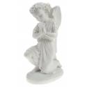 Statue 30 cm Ange priant - Blanc