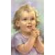 Image - Enfant mains jointes - 10.5 X 6.5 cm