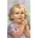 Image - Enfant mains jointes - 10.5 X 6.5 cm