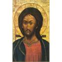 Prentje-Ikoon Pantocrator - Hoofd 10.5 X 6.5 Cm 