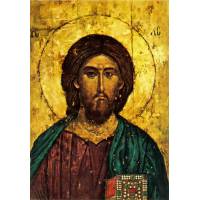 Carte Postale - Icône du Christ Pantocrator