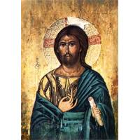 Carte Postale - Icône du Christ Pantocrator