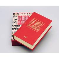 Bible de Jérusalem - Reliure tissus rouge avec étui - Petit format